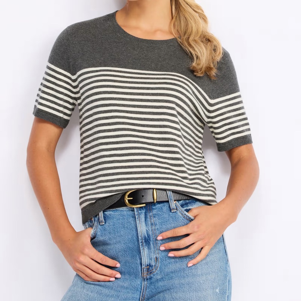 NWT Stitches & Stripes Palmer Striped Knit Tee